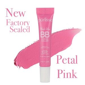 BRAND NEW purlisse BLUSH GLOW BB PETAL PINK CHEEK COLOR 30ml Factory SEALED Box